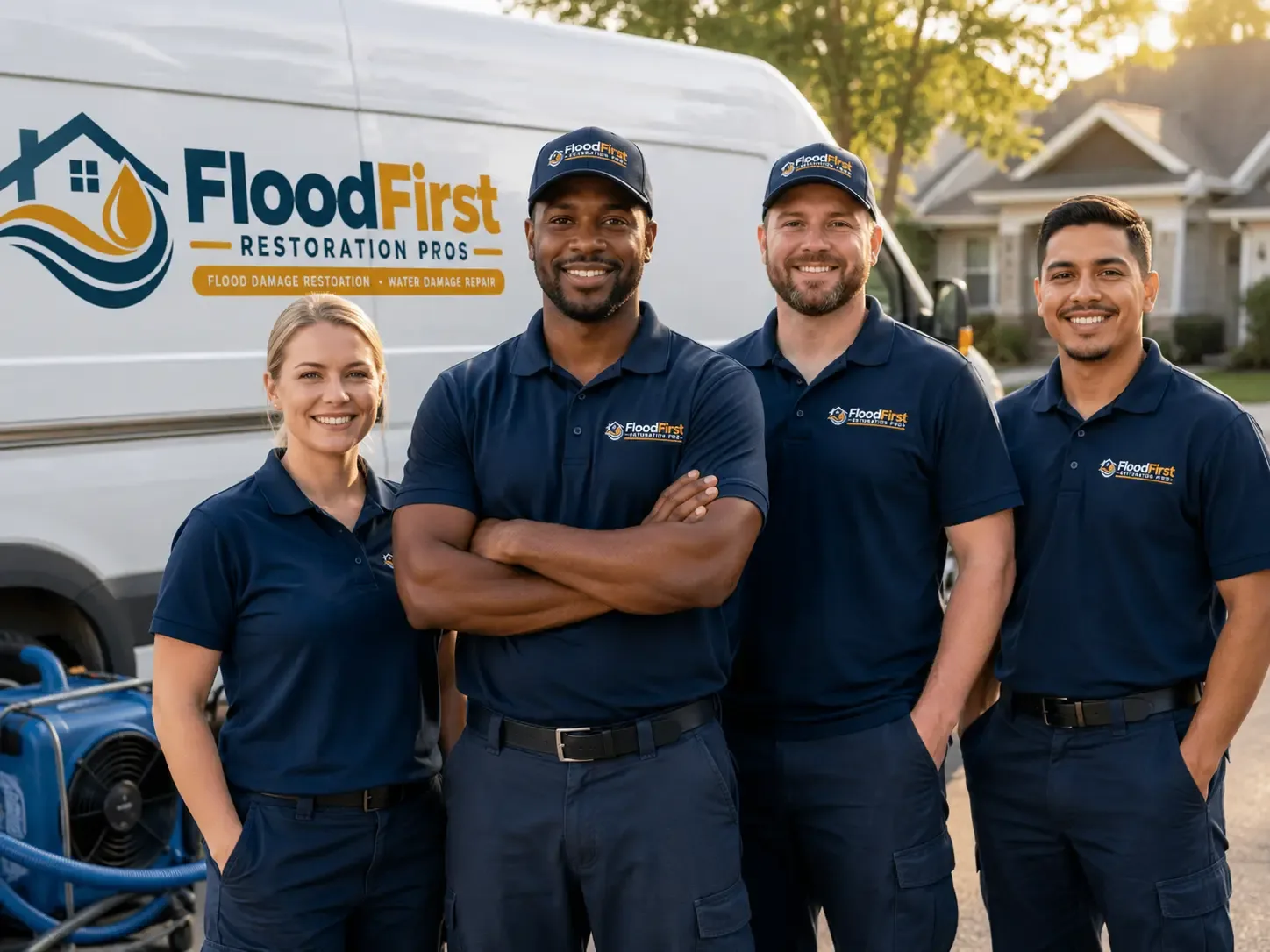 Flood Damage Restoration company in Bloomingrose, WV